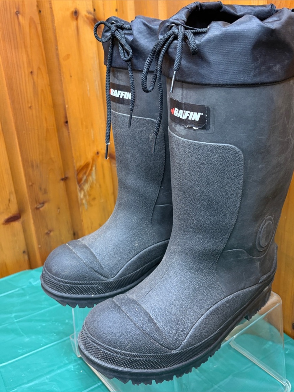 Baffin Polar Proven Men Winter Boots Size 8 Black Waterproof Insulated Snow 904 - Picture 2 of 11